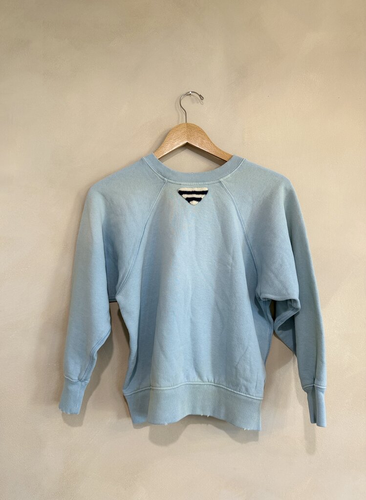 Prada, Distressed Cropped Crewneck, XS