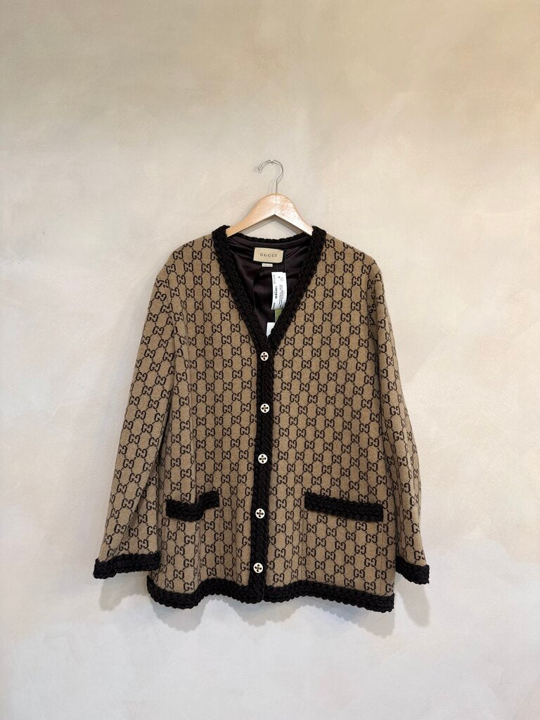 Gucci, Logo Cardigan, L