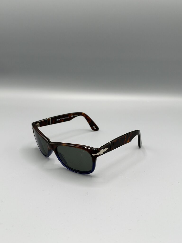 PERSOL, Sunglasses, Tortoise Shell/Blue