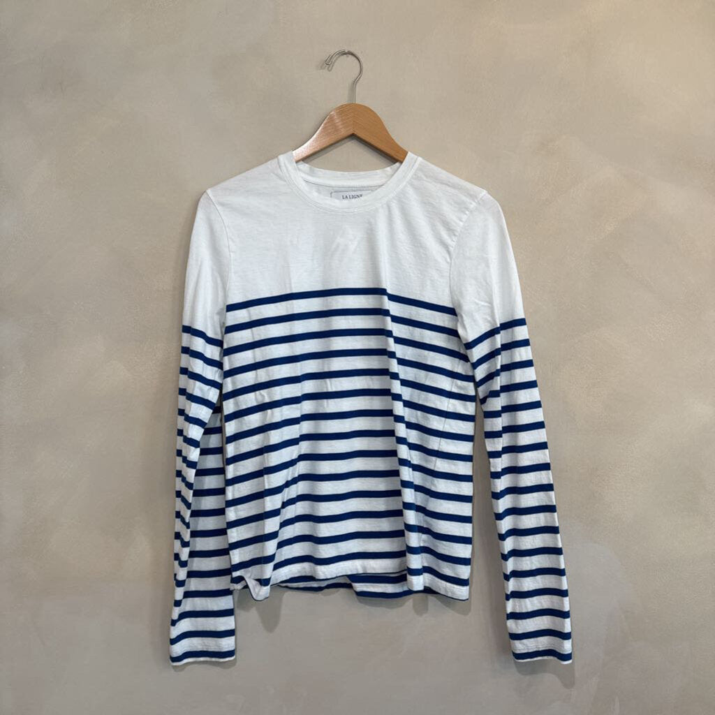 La Ligne, LS Cotton Stripe Tee, M