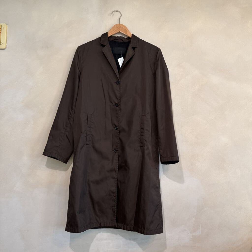 PRADA, Nylon Trench Coat, 42
