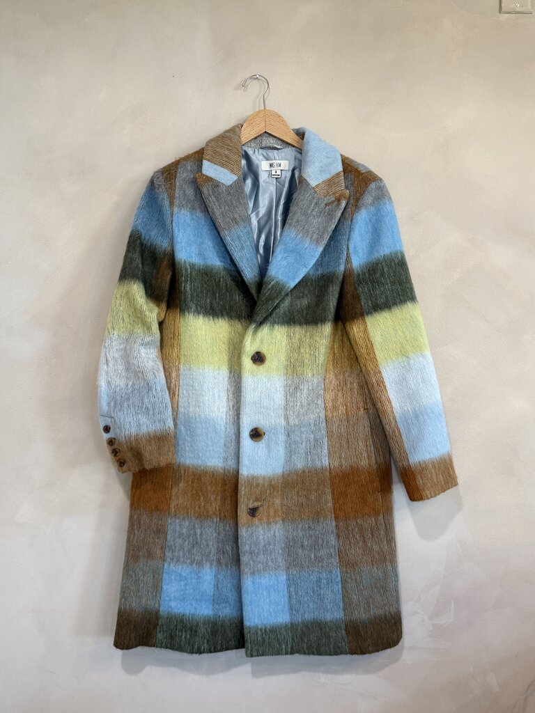WAS HIM, The Chezuer Coat - Harvest Plaid, M