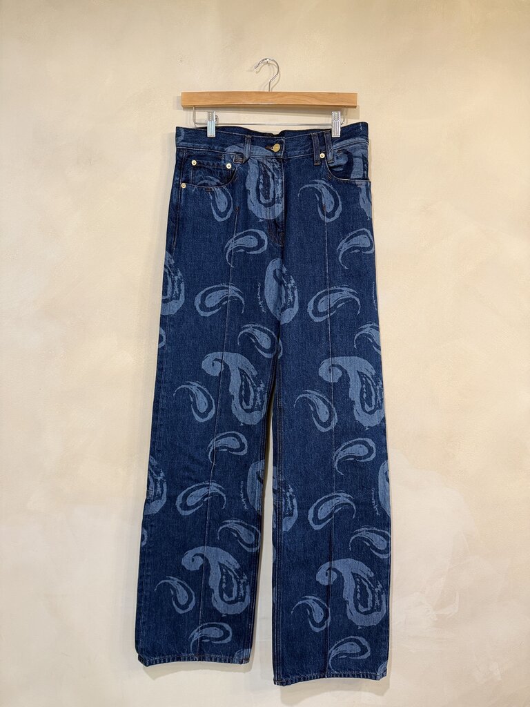 JACQUEMUS, Paisley Print Jeans, 26