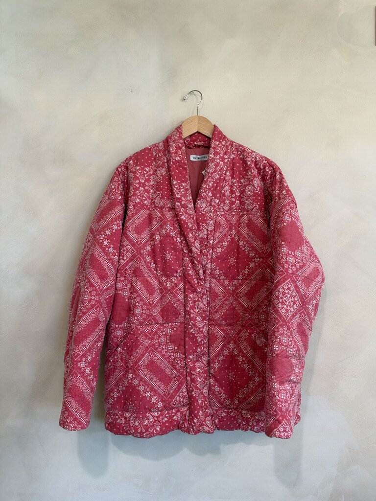 OVERLOVER, Cotton Bandanna Printed Jacket, M