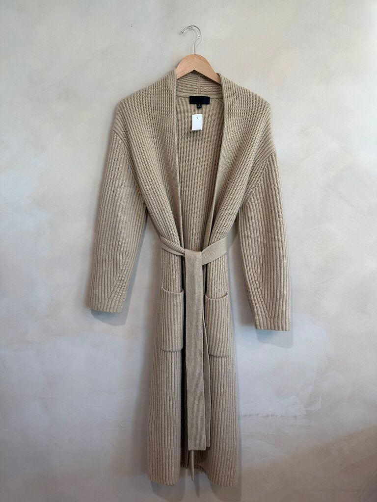 NILI LOTAN, 3 Ply Cashmere Long Cardigan, S