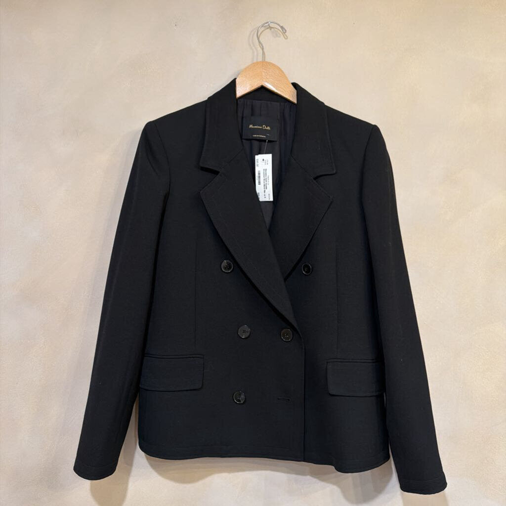 Double Breasted Wool Blend Blzr sz 8