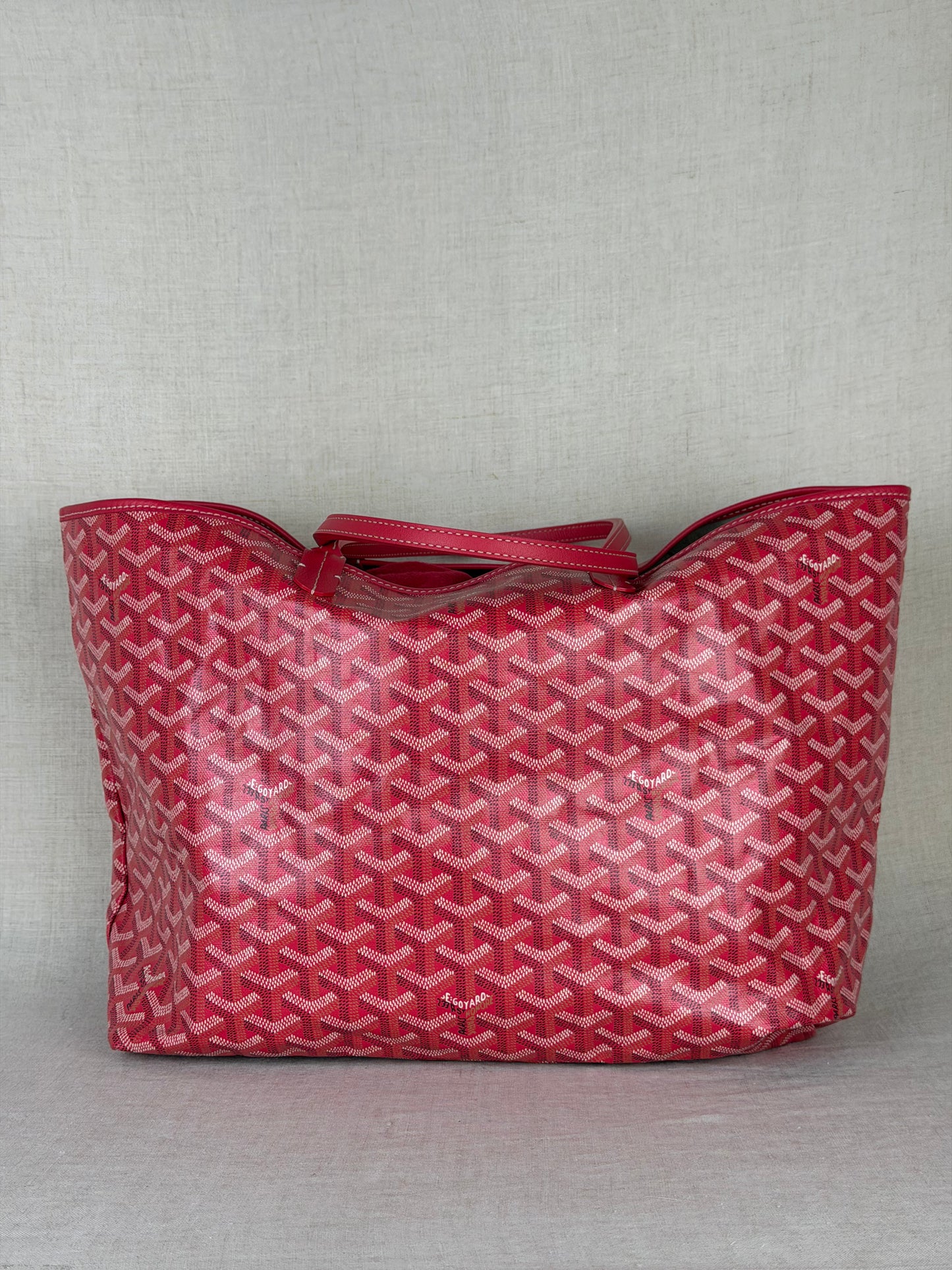 Goyard Pink Reversible Floral GM Tote- Pink
