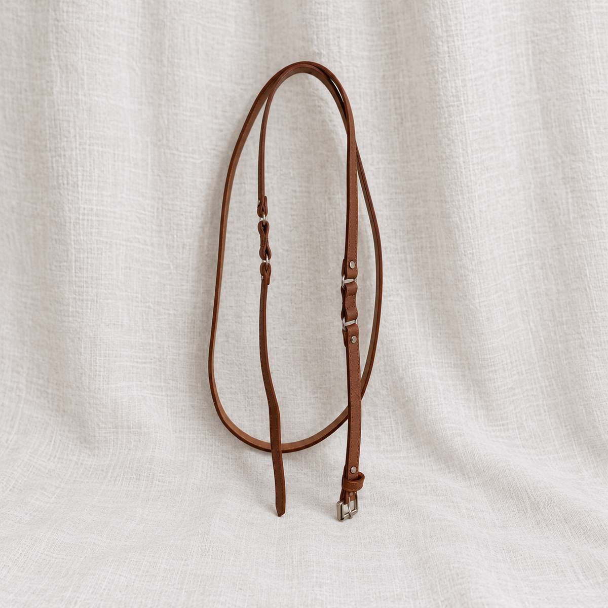 MAX MARA, Brown Leather Belt, Size M