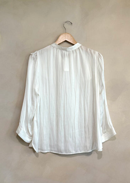 Zadig & Voltaire Button Down with Ruffle Detail Sz M