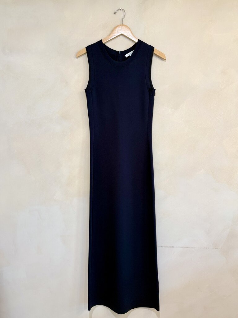 Max Mara Navy Midi Tank Dress sz M msrp $595