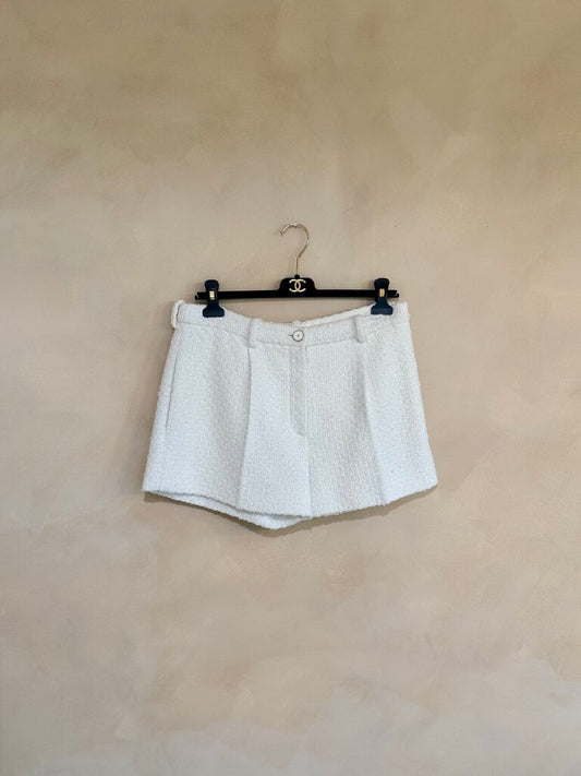 Chanel Tweed Short sz 38 msrp $3950