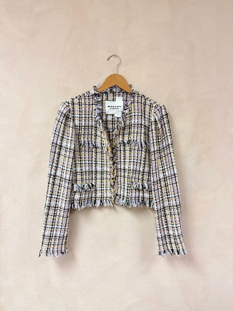 Isabel Marant Etoile, Tweed Jacket, 36