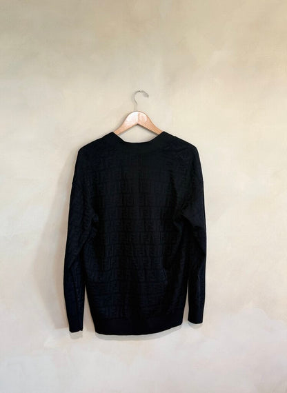 Fendi, Logo Cardigan, M