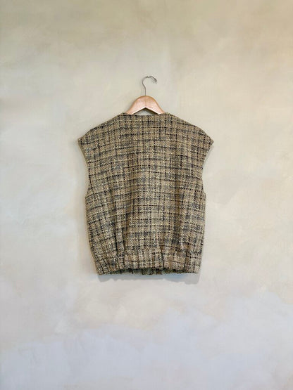 L'Agence, Tweed Vest, XS