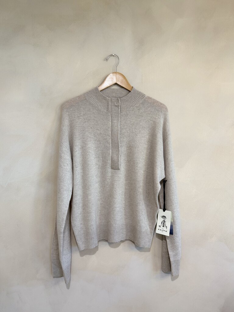 Le Kasha, Half Zip Sweater, OS