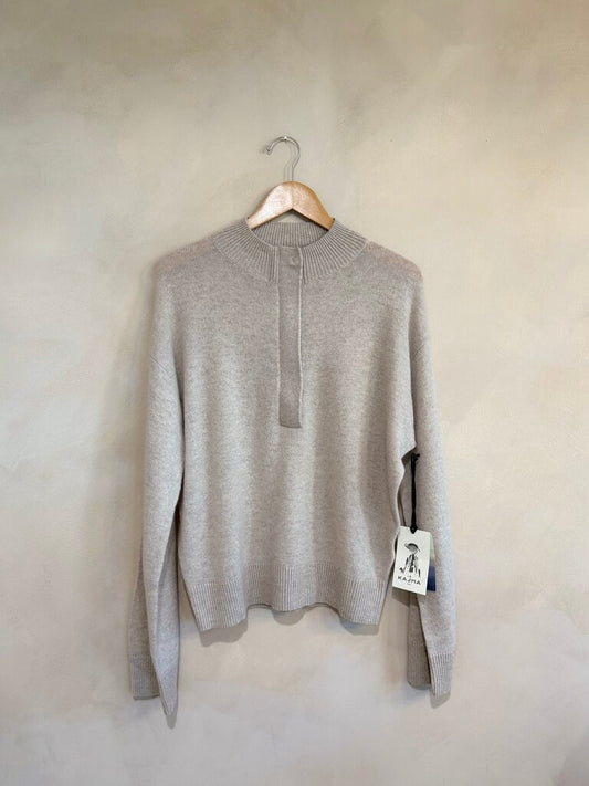 Le Kasha, Half Zip Sweater, OS