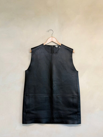 Toteme, Lambskin Leather Tunic, 40