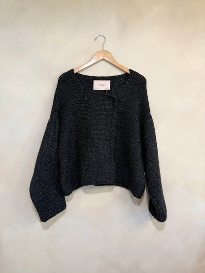 Sskein, Alpaca Blend Cardigan, O/S