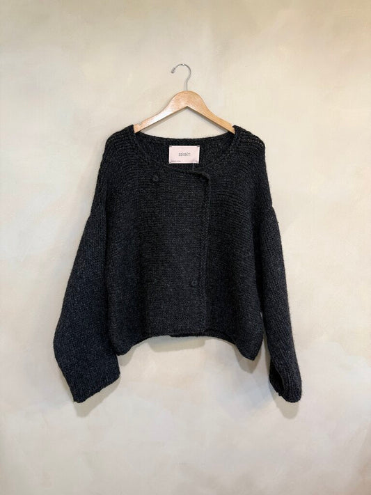 Sskein, Alpaca Blend Cardigan, O/S