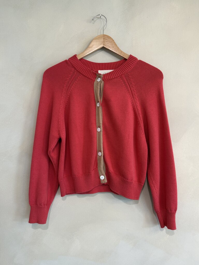 The Great, Red Cardigan, XS