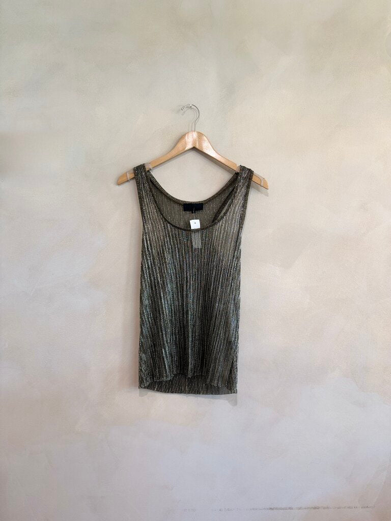Nili Lotan, Gold Tank Top, L