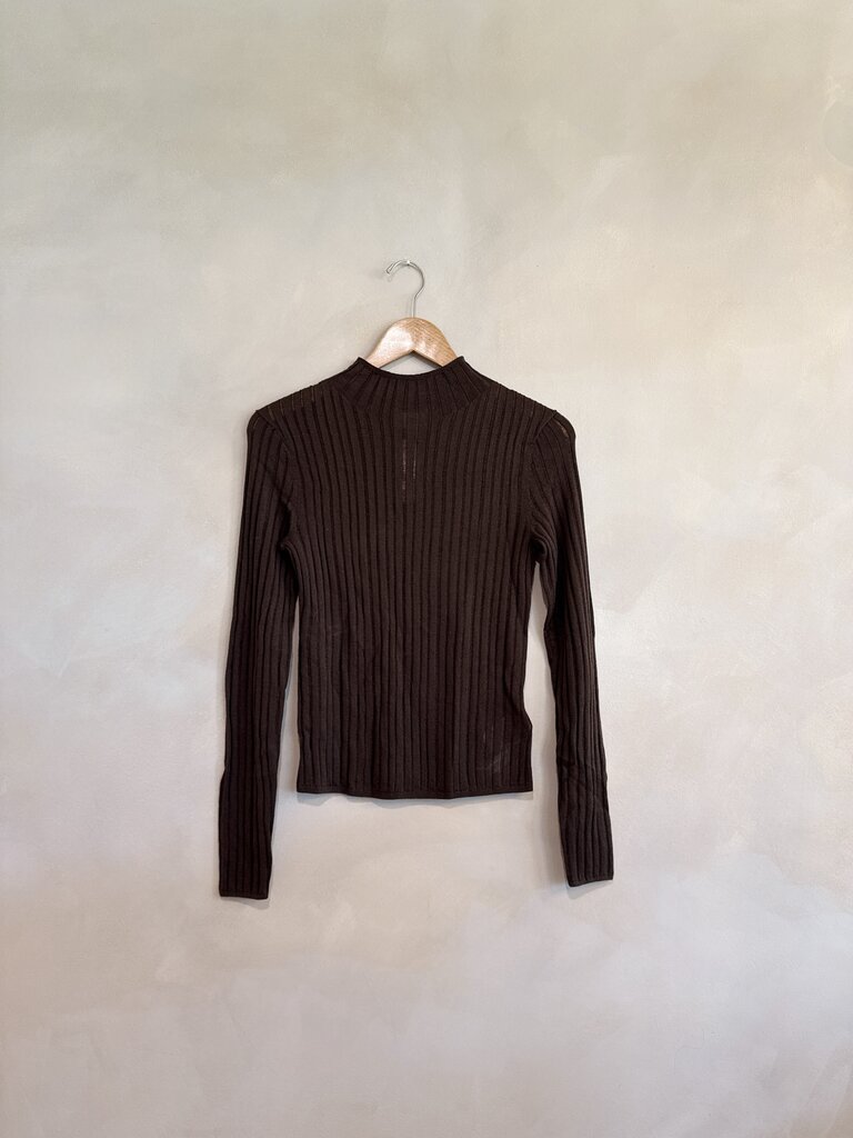 Gaia, Brown Top, XS
