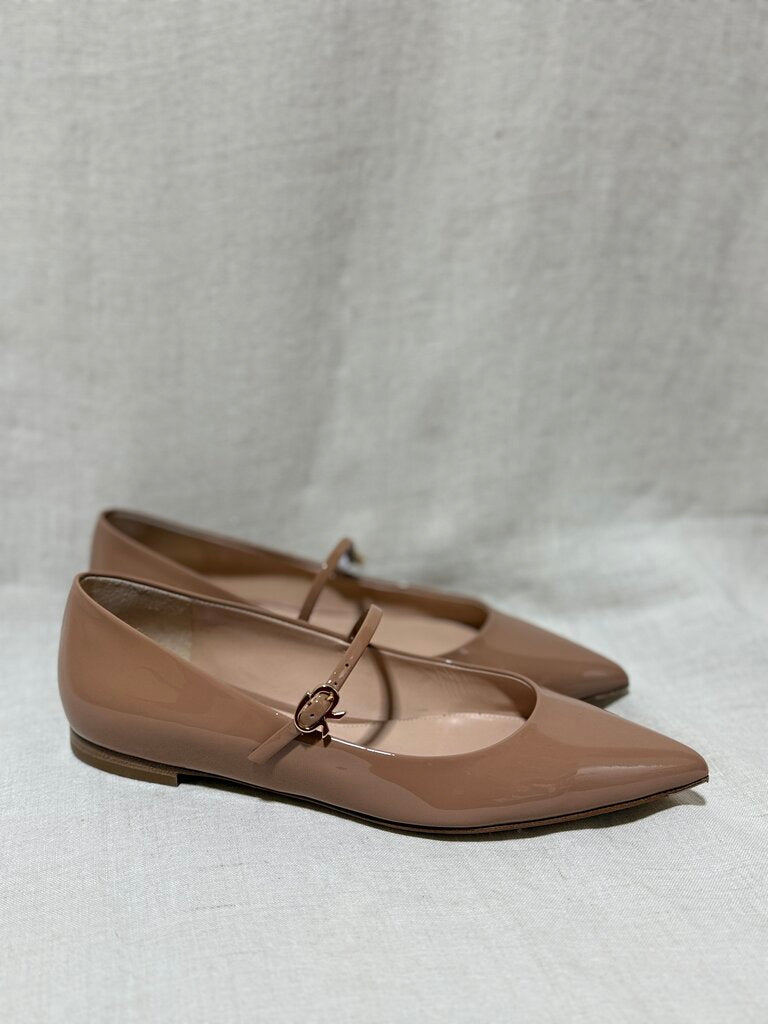 Gianvitto Rossi, Ribbon Jane Flat, 37