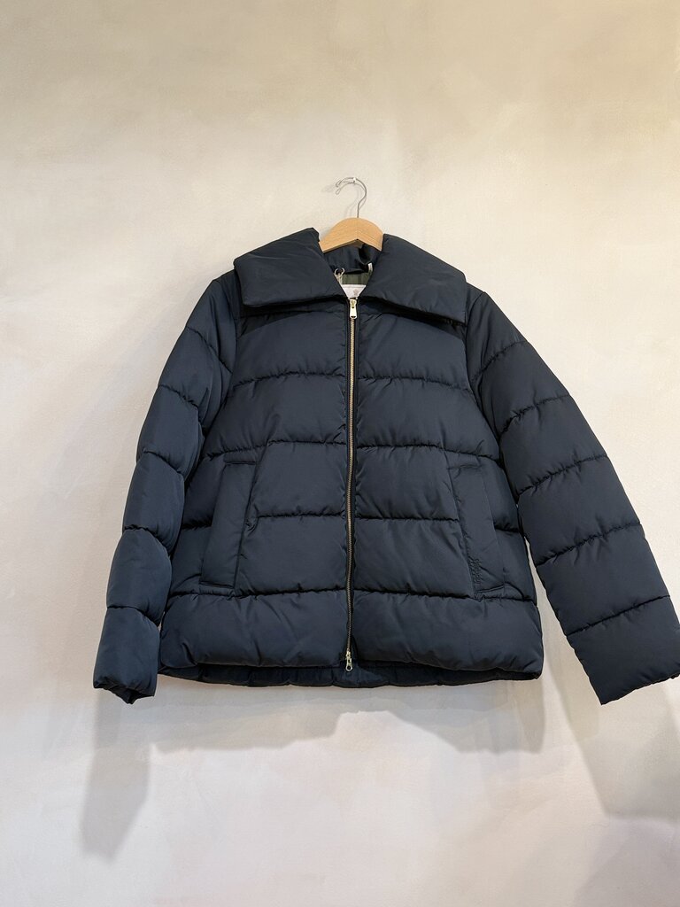 Barbour, Germaine Black Puffer Coat, 10