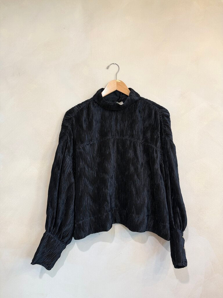 Ganni, Pleated Top, L