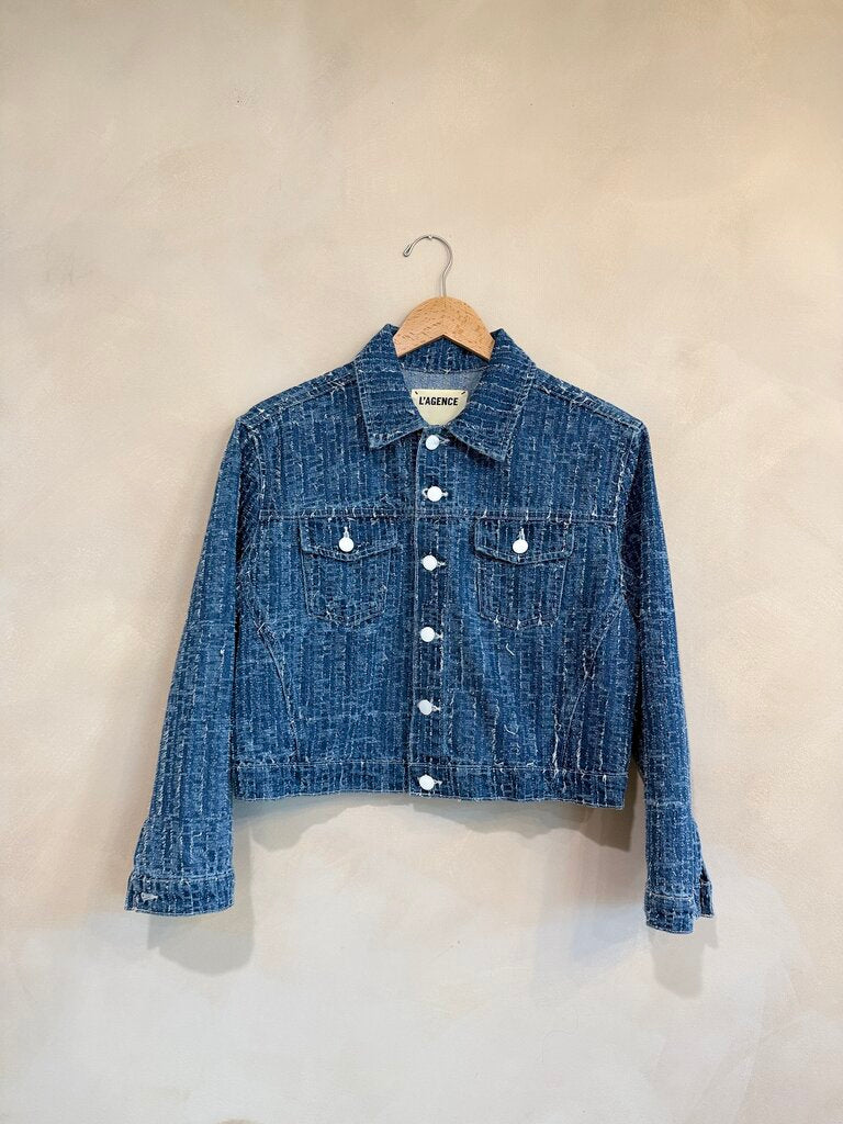 L'Agence, Denim Jacket, M