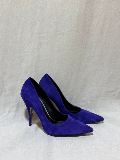 Calvin Klein, Purple Pumps, 38