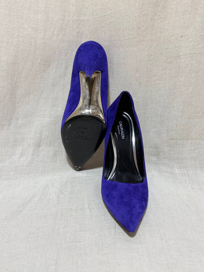 Calvin Klein, Purple Pumps, 38