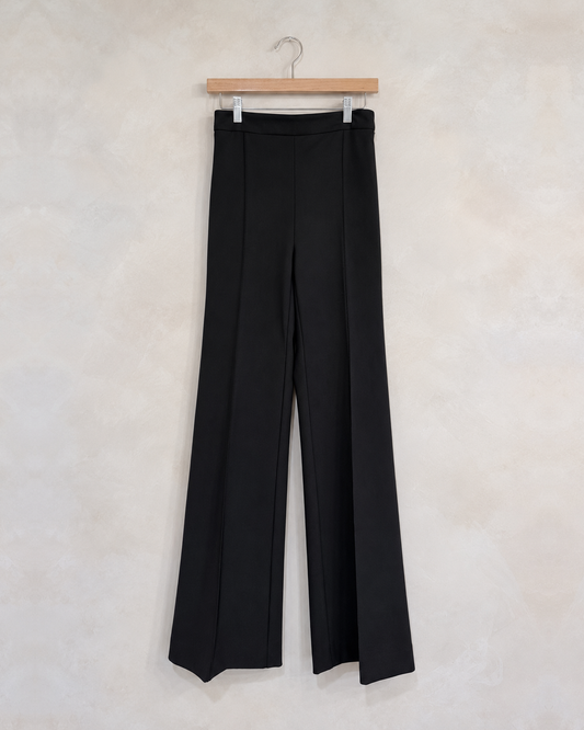 ELISABETTA FRANCHI, Front Seam Pants Polyblend, 40