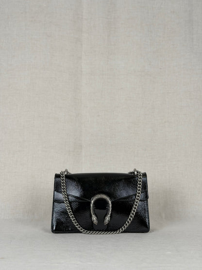 Gucci Dionysus in Patent Leather - Black