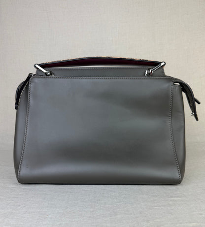 Fendi Signature Dotcom Medium Resort Line 2016- Grey