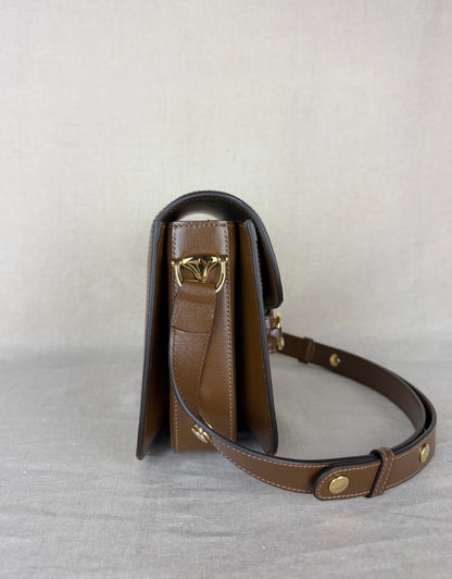 Gucci Medium Horsebit Shoulder Bag MSRP $3290- Brown