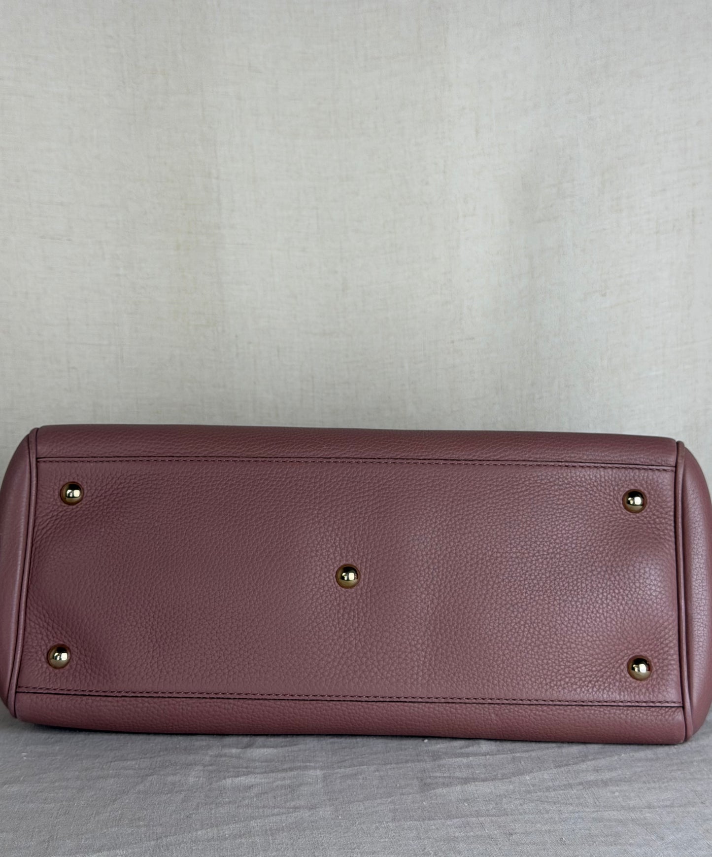 Gucci Bamboo Shopper Top Handle- Taupe