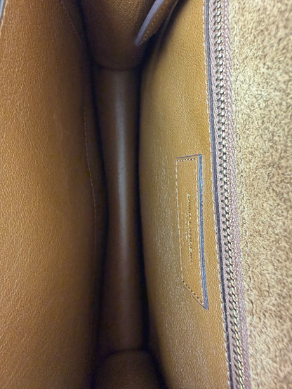 Saint Laurent Carre' Satchel Crossbody MSRP $2900- Brown Suede