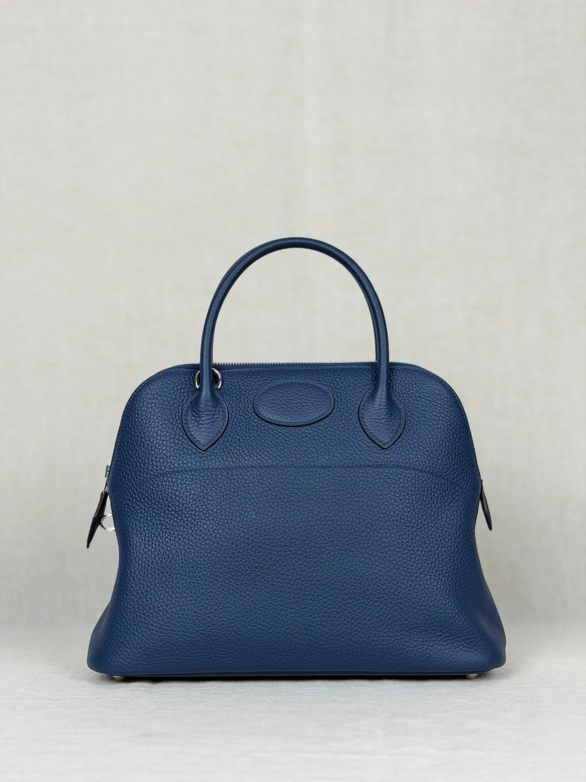 Hermes Bolide Rigide 31 Epsom Leather- Blue Sapphire