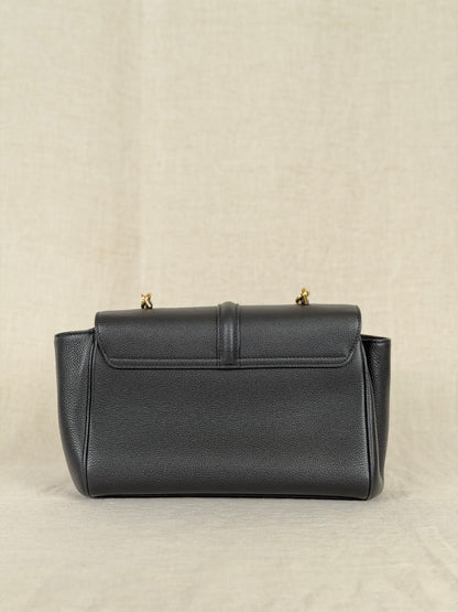 Celine Teen Soft 16 Shoulder Bag- Black