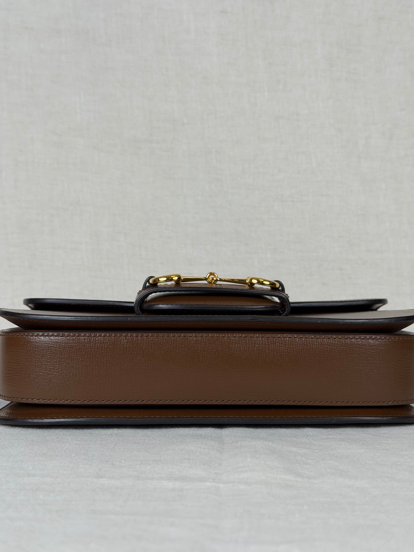Gucci Azalea Calfskin Leather 1955 Horsebit Shoulder Bag