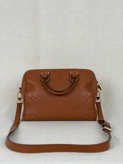 Louis Vuitton Empriente Bandoulier 25 Speedy- Cognac