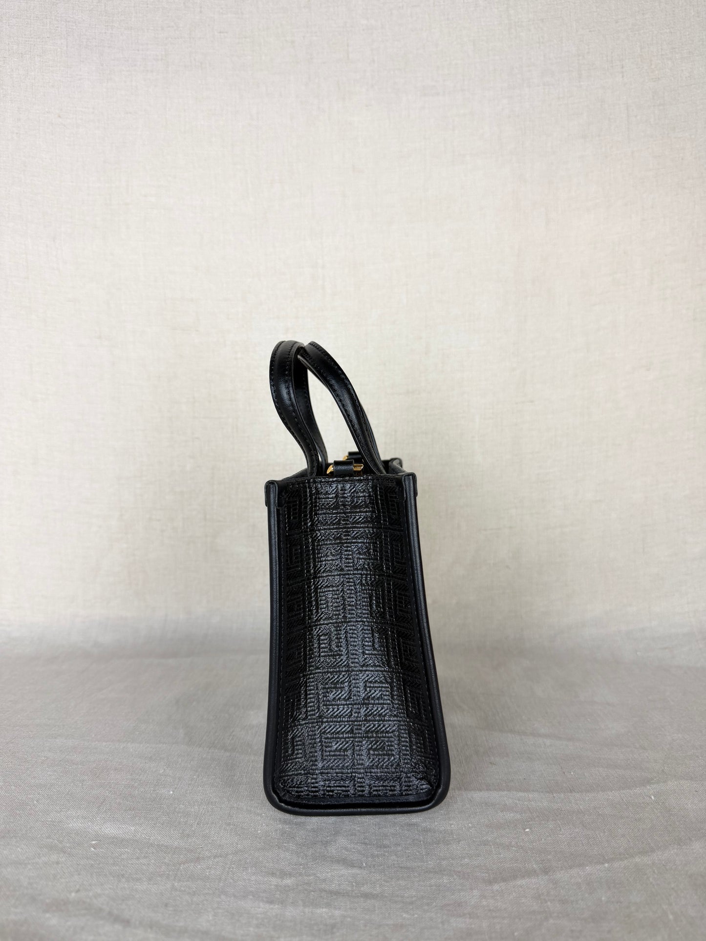 Givenchy Mini G Tote Embossed Coated Canvas Tote