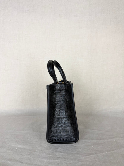 Givenchy Mini G Tote Embossed Coated Canvas Tote