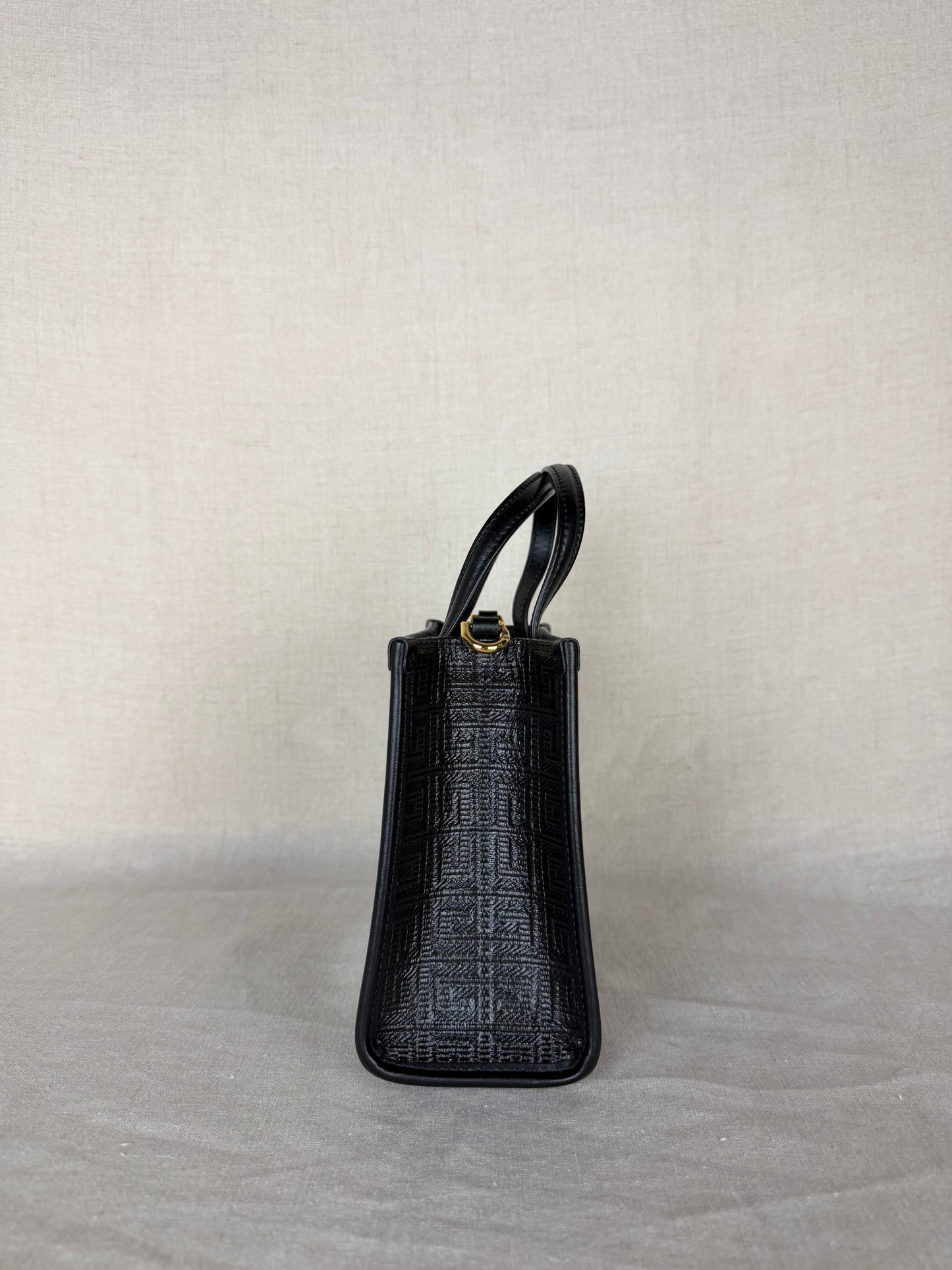 Givenchy Mini G Tote Embossed Coated Canvas Tote
