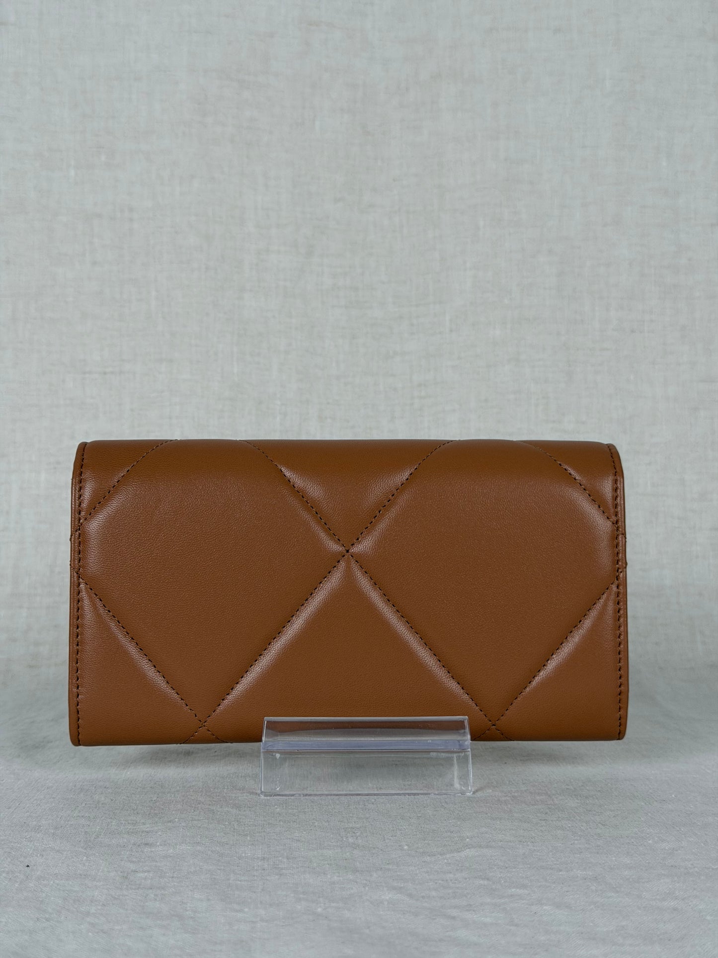 Chanel Caviar Quilted 19 Flap Wallet