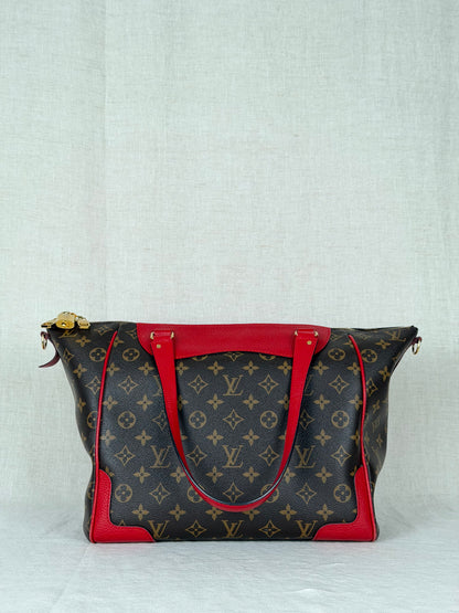 Louis Vuitton Estrela Red Trim- Brown Monogram