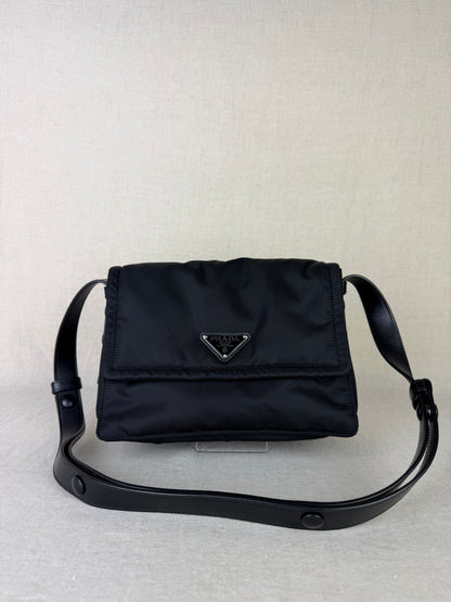 PRADA Nylon Traveller Bag- Black