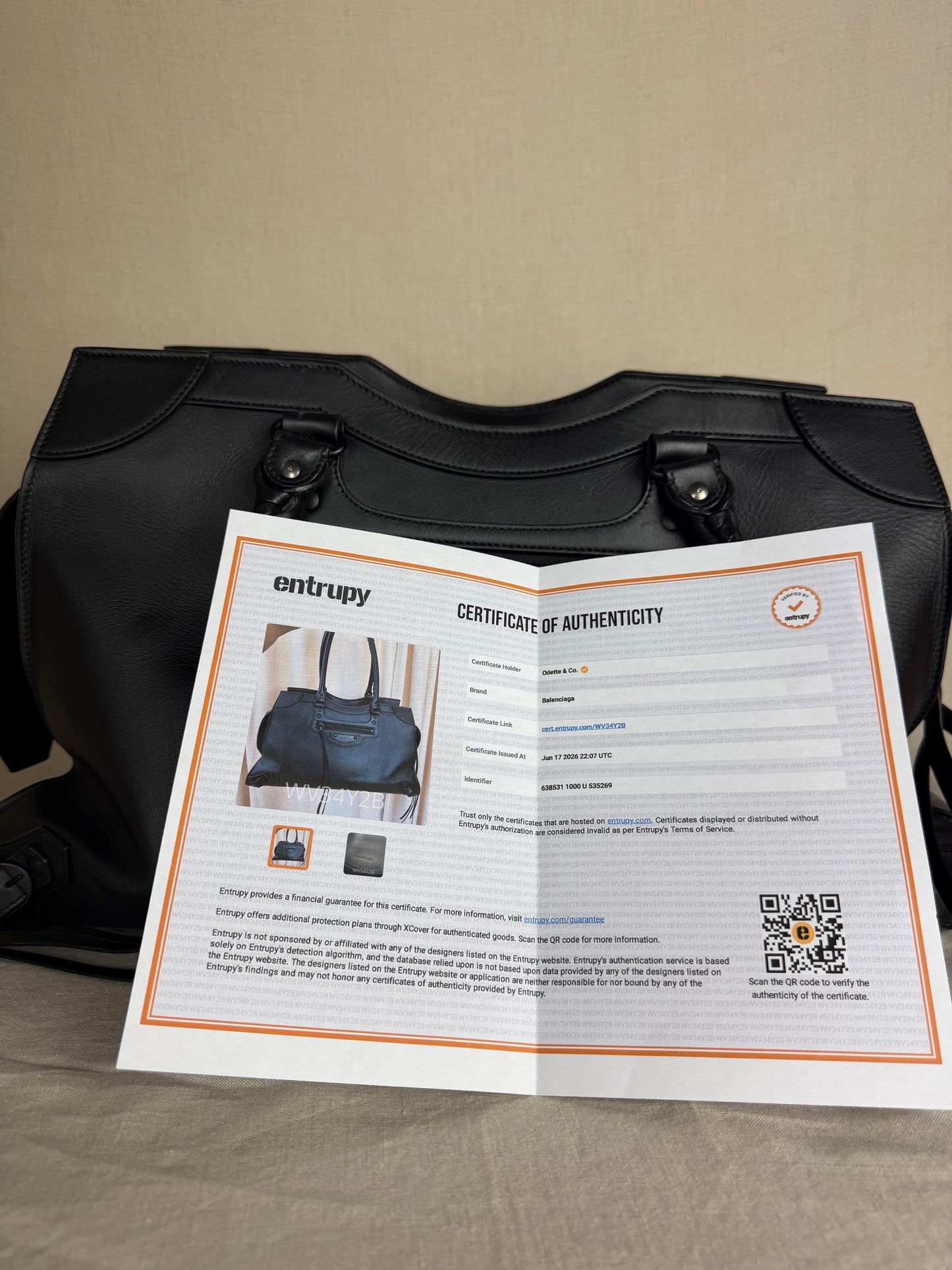 Balenciaga Leather Neo Classic Large- Black