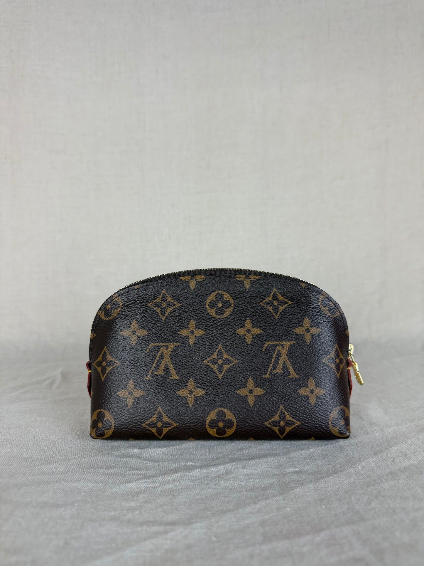 Louis Vuitton Monogram Cosmetic Pouch- Brown